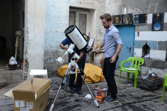 Diyarbakırlı amatör astronom, teleskobuna kavuştu! 4