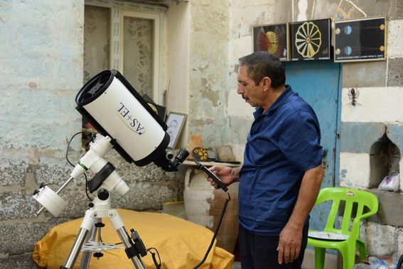 Diyarbakırlı amatör astronom, teleskobuna kavuştu! 7