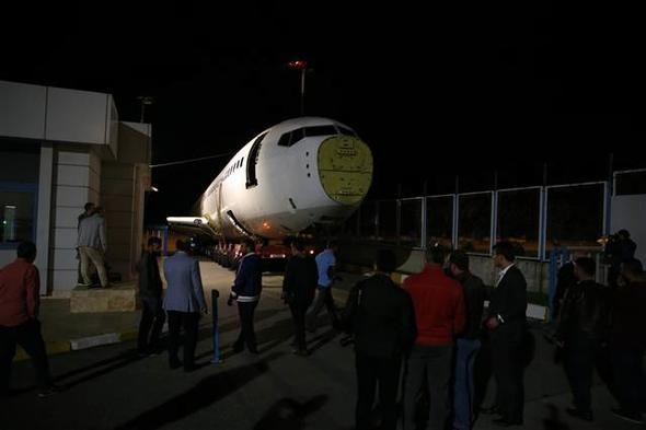 Türkiye'nin konuştuğu uçak dün gece nakledildi... 14
