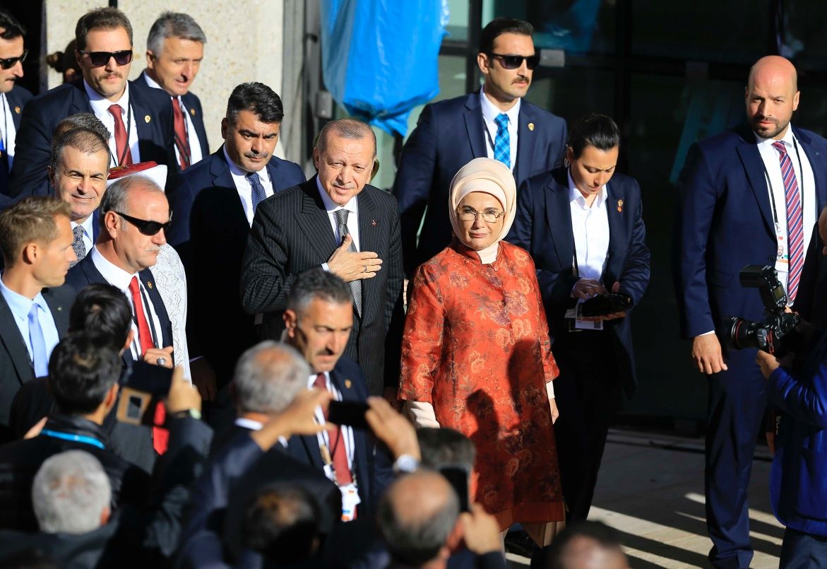 Erdoğan'a Köln'de çok özel koruma! 1