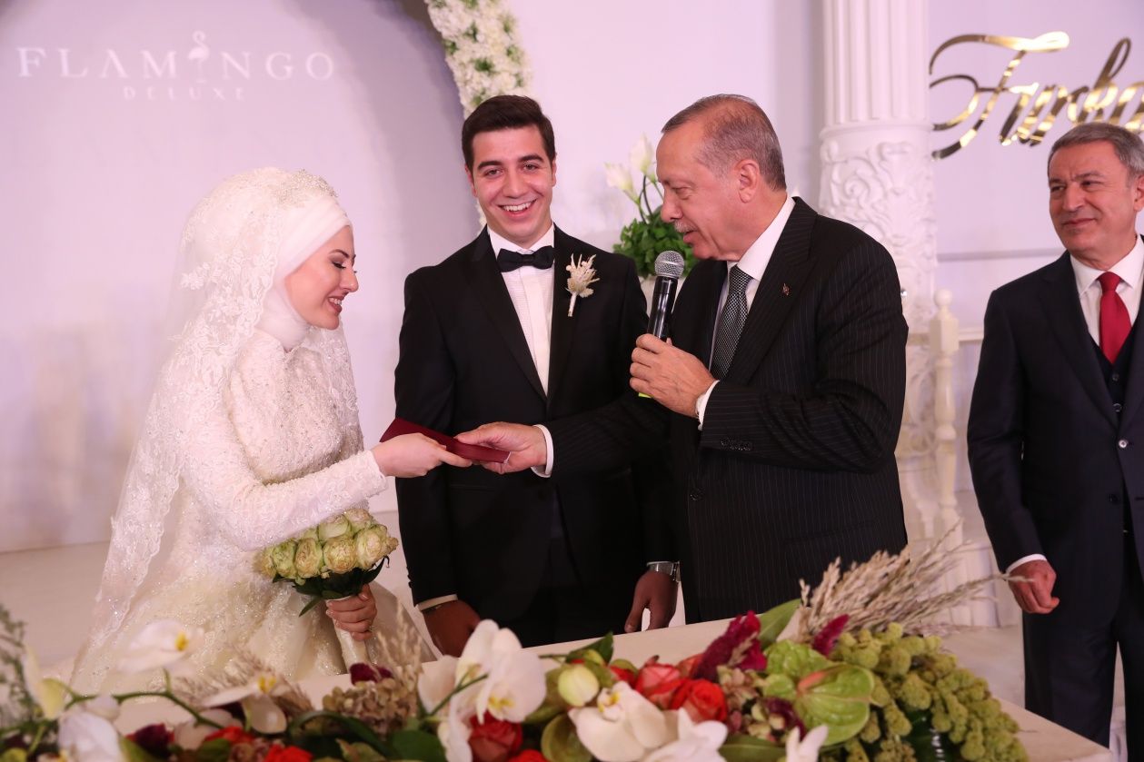 Nikah şahitleri Cumhurbaşkanı Erdoğan oldu! 2