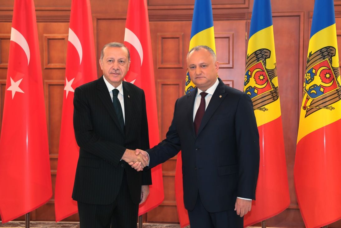 Erdoğan Dodon tarafından resmi törenle karşılandı! 7
