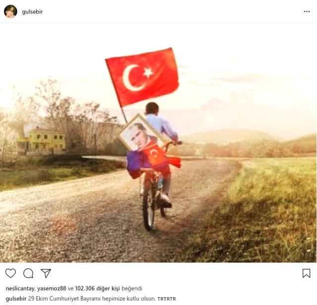 Ünlü isimlerden Cumhuriyet Bayramı paylaşımları! 12