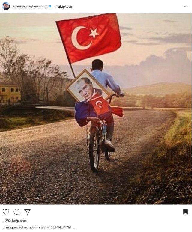 Ünlü isimlerden Cumhuriyet Bayramı paylaşımları! 13
