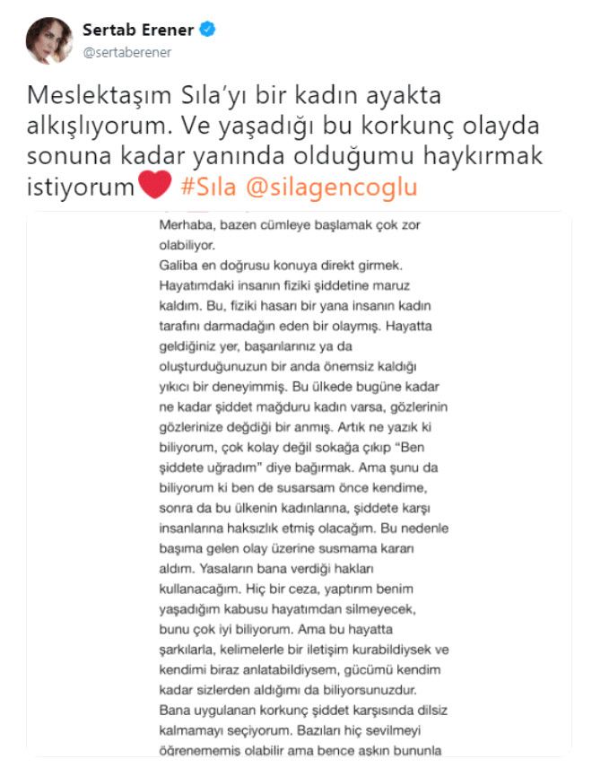 Ünlü isimler Sıla'yı yalnız bırakmadı! 10