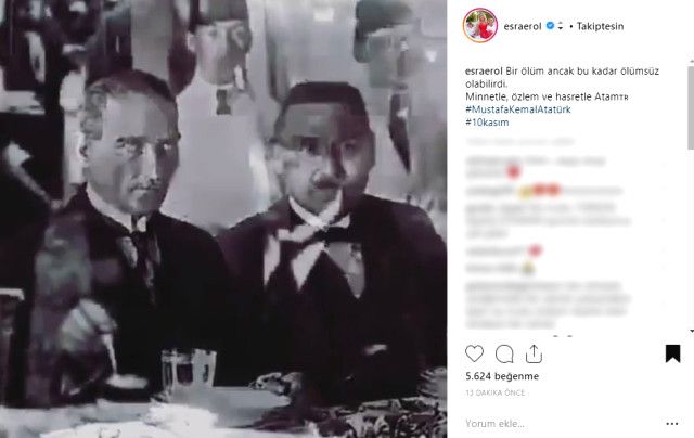 Ünlü isimler Ulu Önder'i paylaşımlarıyla andı! 10