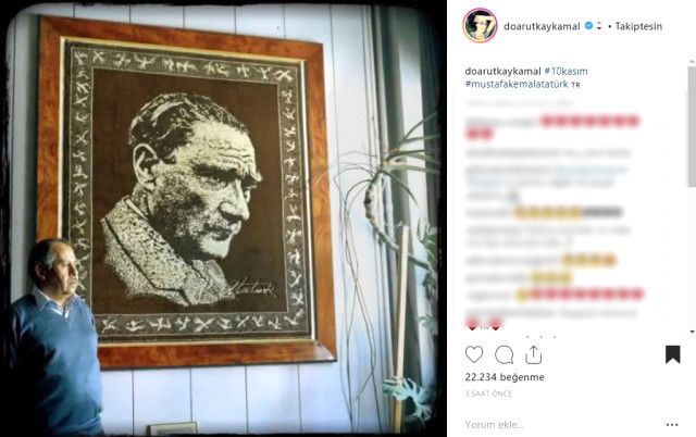 Ünlü isimler Ulu Önder'i paylaşımlarıyla andı! 8