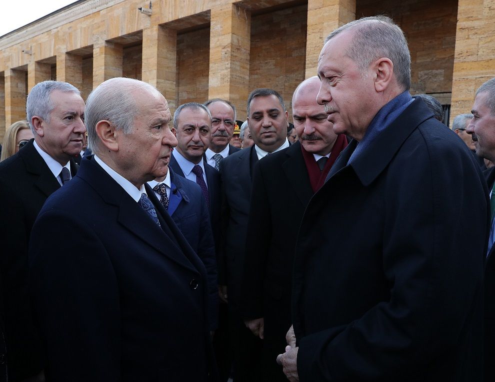 Ata'nın huzurunda samimi görüntüler! 9