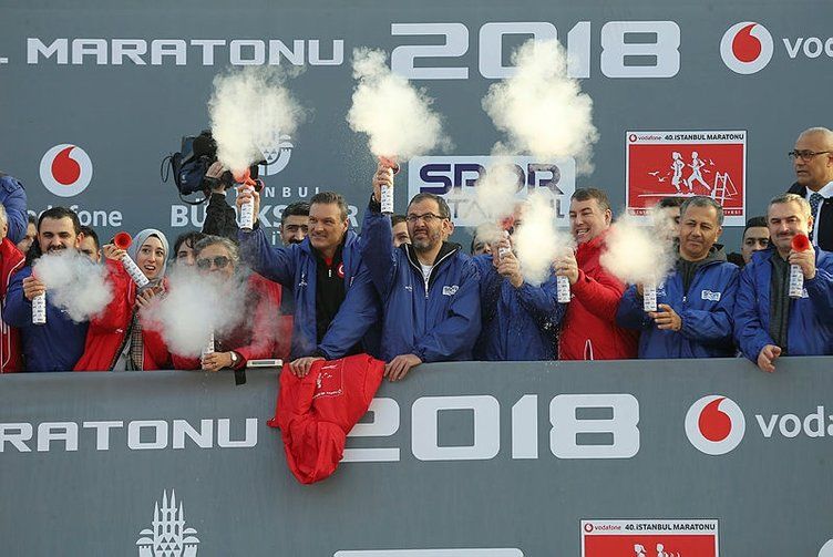 Maratondan geriye bu renkli kareler kaldı! 1