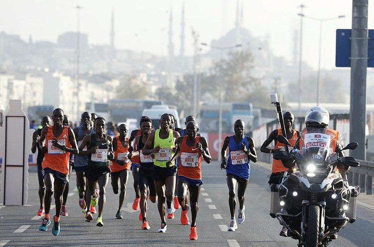 Maratondan geriye bu renkli kareler kaldı! 11