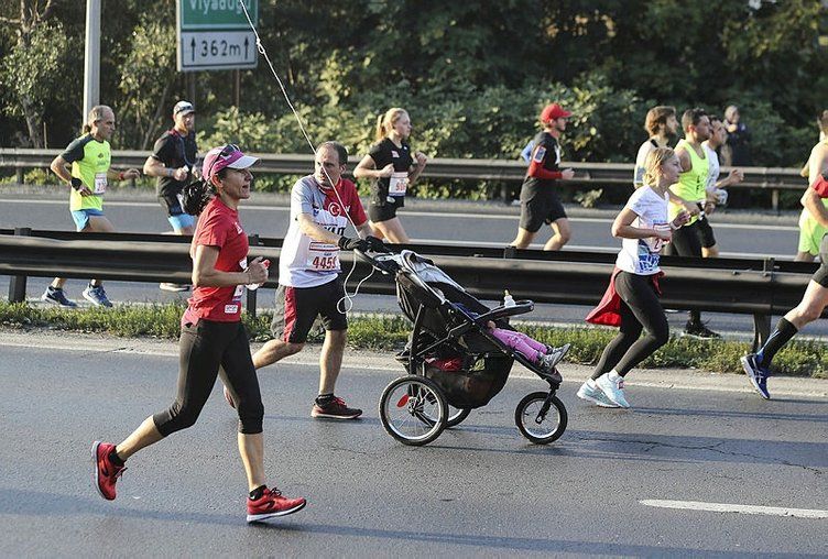Maratondan geriye bu renkli kareler kaldı! 14