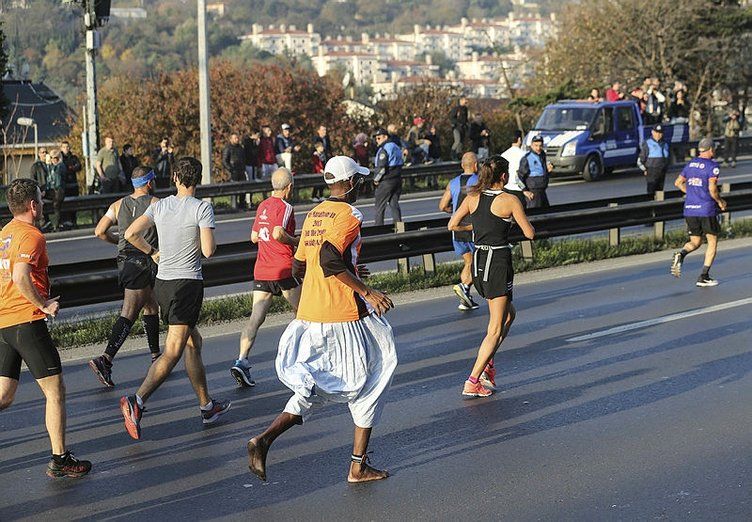 Maratondan geriye bu renkli kareler kaldı! 15
