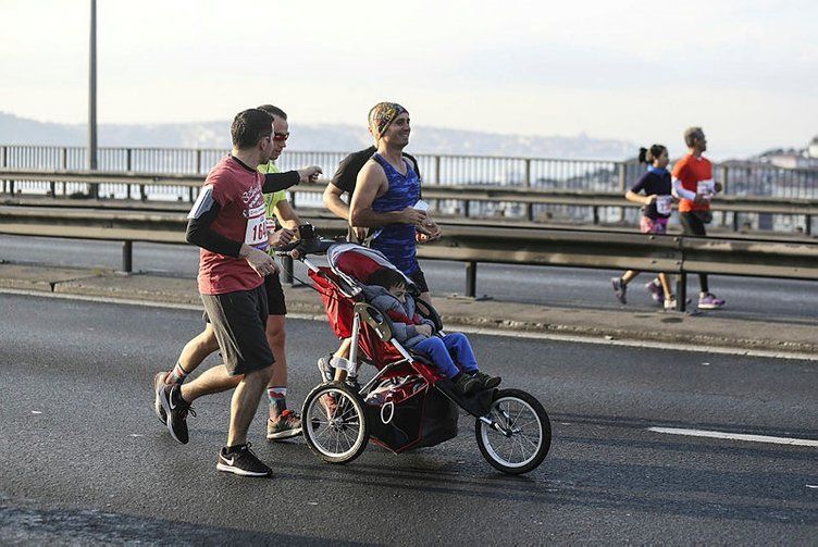Maratondan geriye bu renkli kareler kaldı! 16