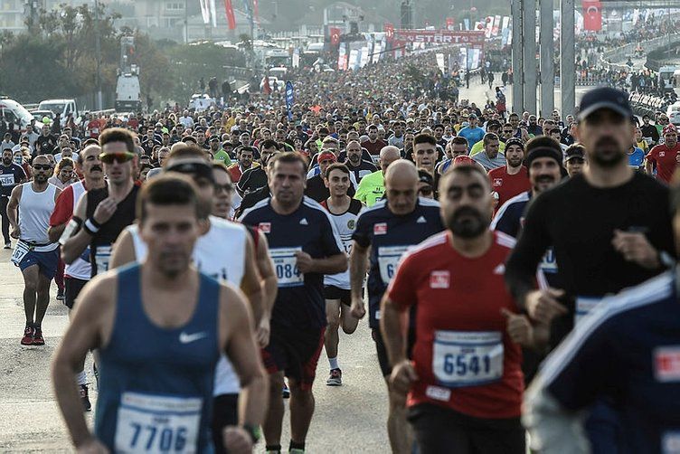 Maratondan geriye bu renkli kareler kaldı! 19
