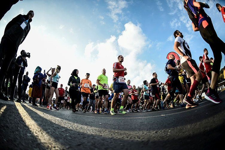 Maratondan geriye bu renkli kareler kaldı! 21