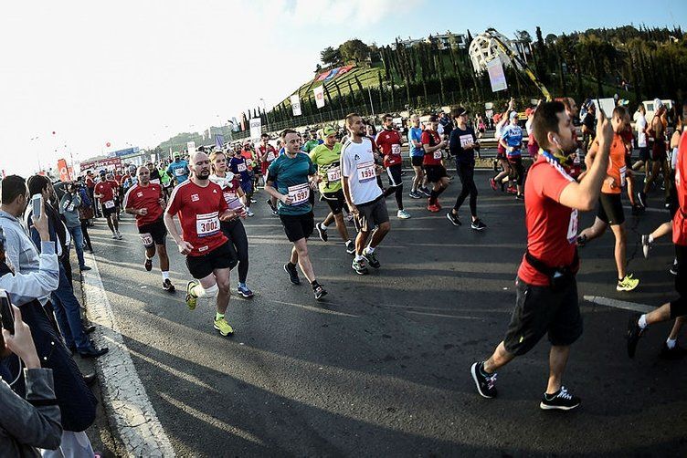 Maratondan geriye bu renkli kareler kaldı! 22