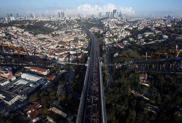 Maratondan geriye bu renkli kareler kaldı! 24