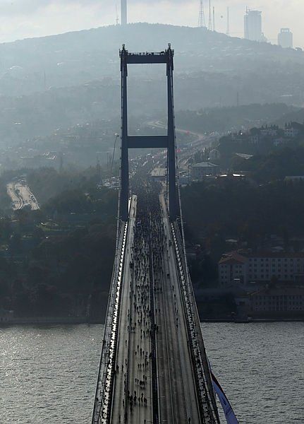 Maratondan geriye bu renkli kareler kaldı! 26
