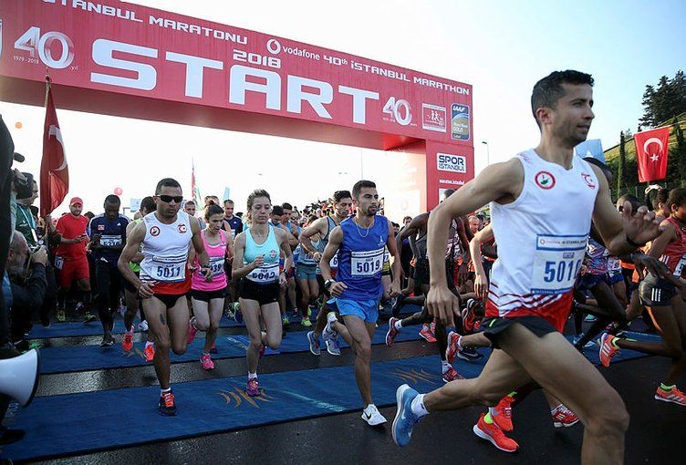 Maratondan geriye bu renkli kareler kaldı! 28