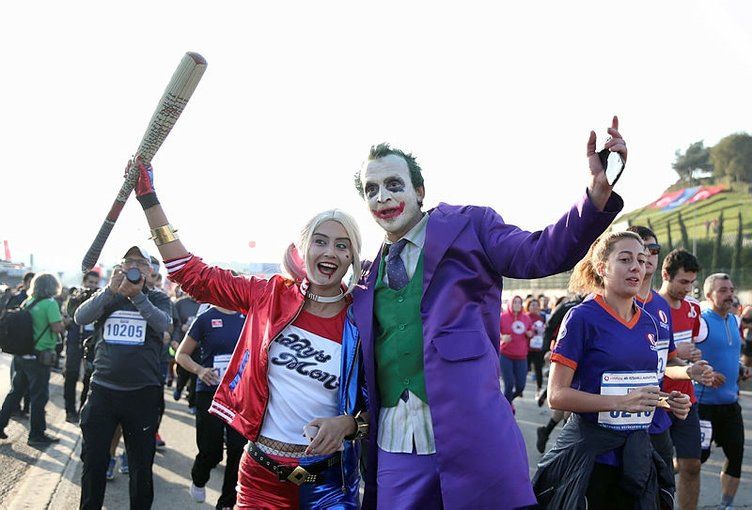 Maratondan geriye bu renkli kareler kaldı! 30