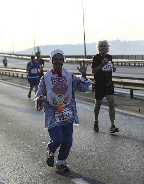 Maratondan geriye bu renkli kareler kaldı! 4