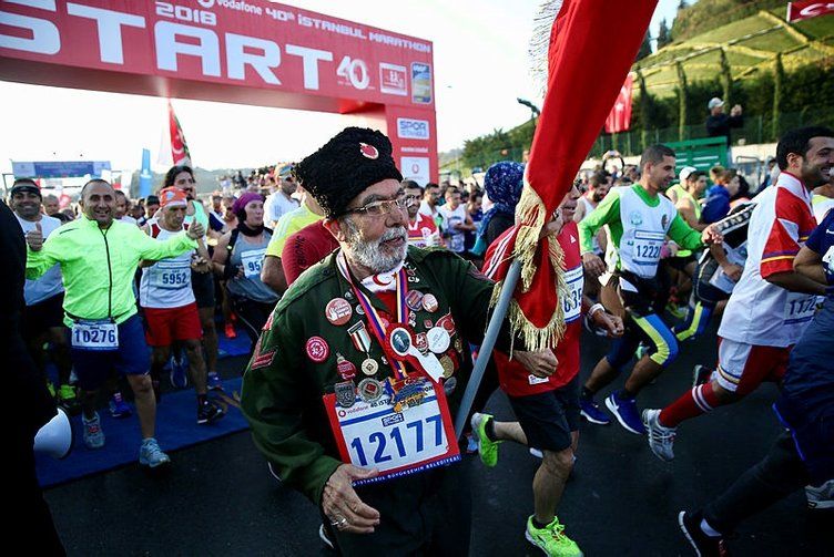 Maratondan geriye bu renkli kareler kaldı! 5