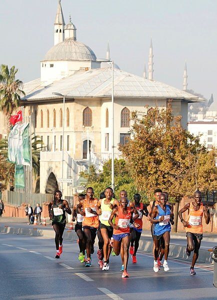 Maratondan geriye bu renkli kareler kaldı! 9