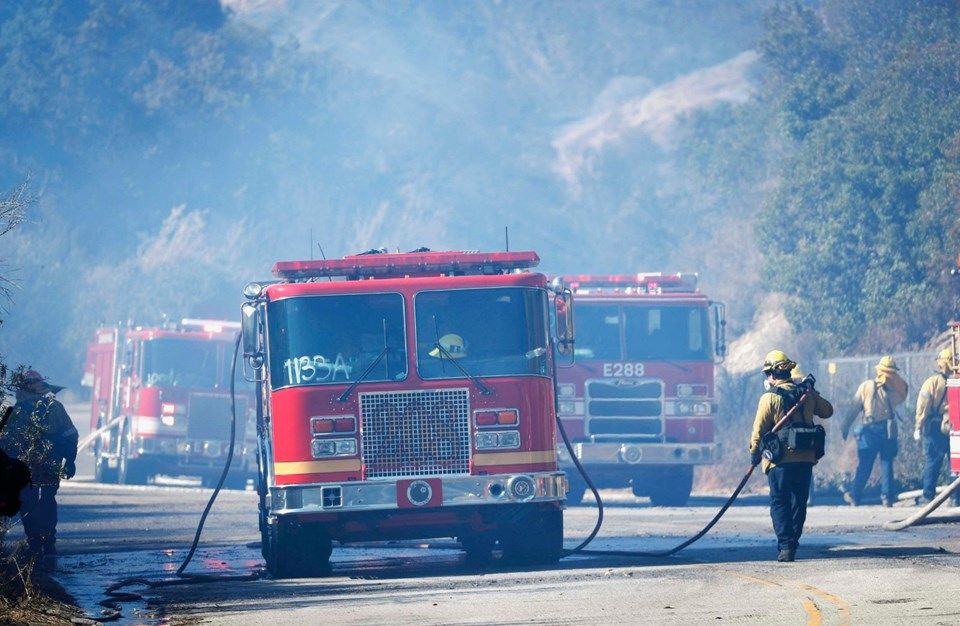 California'daki büyük yangın durdurulamıyor! 1