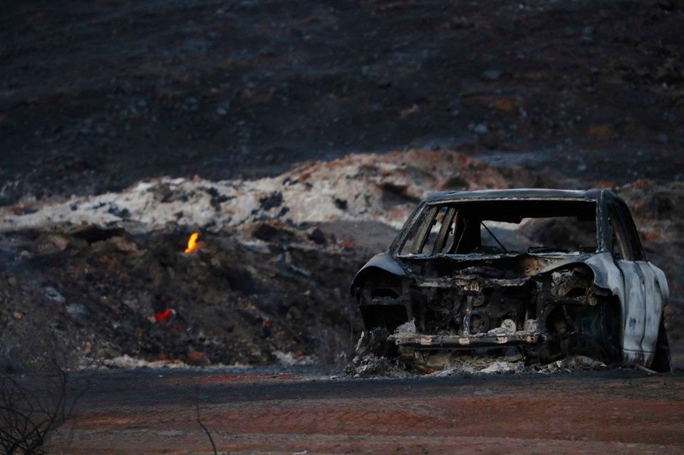 California'daki büyük yangın durdurulamıyor! 12