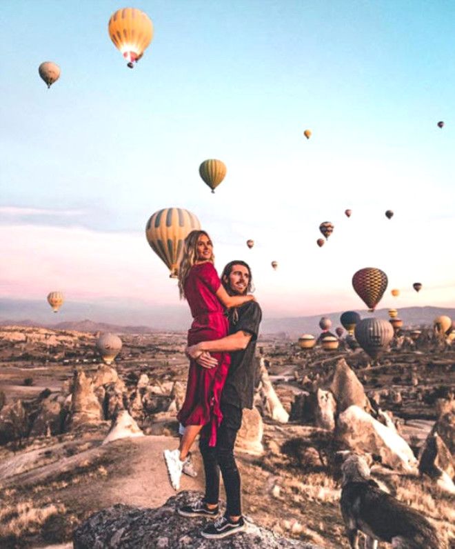 Kapadokya'da rüya gibi evlilik teklifi! 1