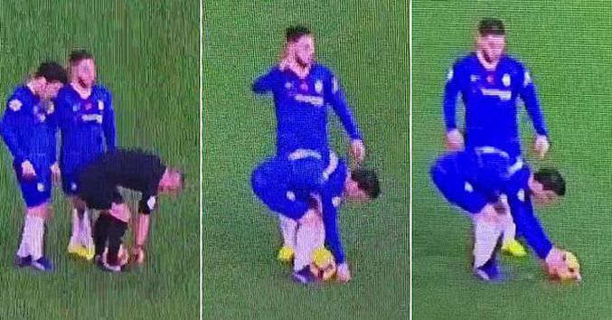 Fabregas'ın kurnazlığı kameralara böyle yansıdı! 1