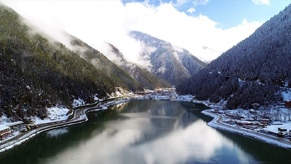 Uzungöl'de hayranlık uyandıran manzaralar! 1