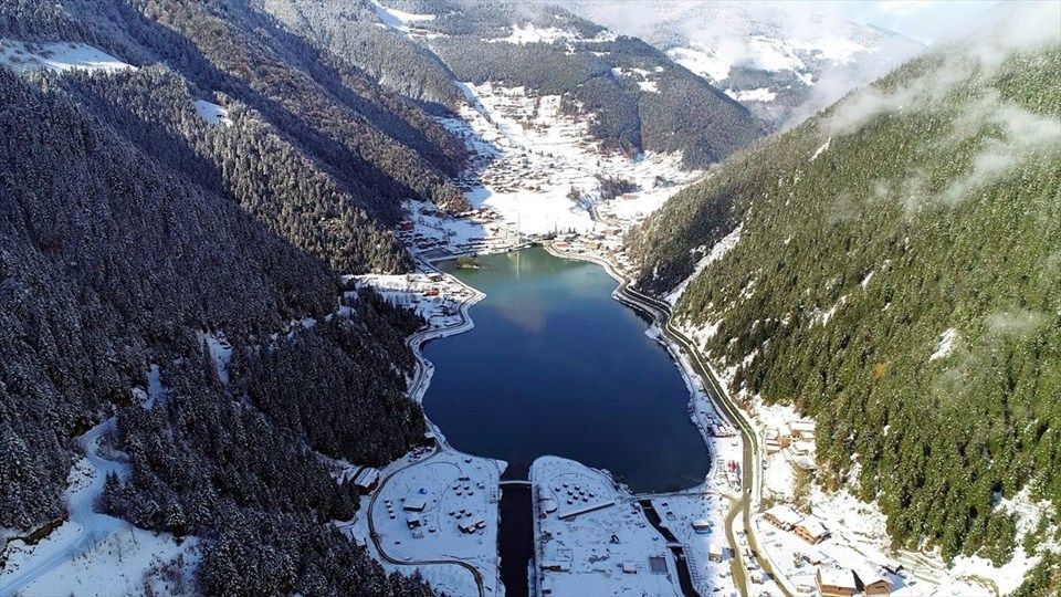 Uzungöl'de hayranlık uyandıran manzaralar! 10