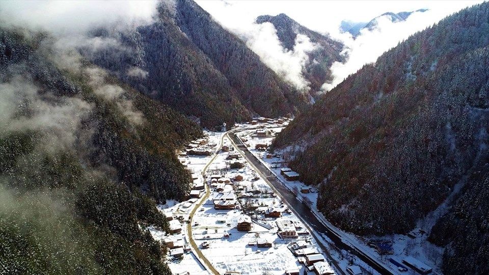 Uzungöl'de hayranlık uyandıran manzaralar! 11