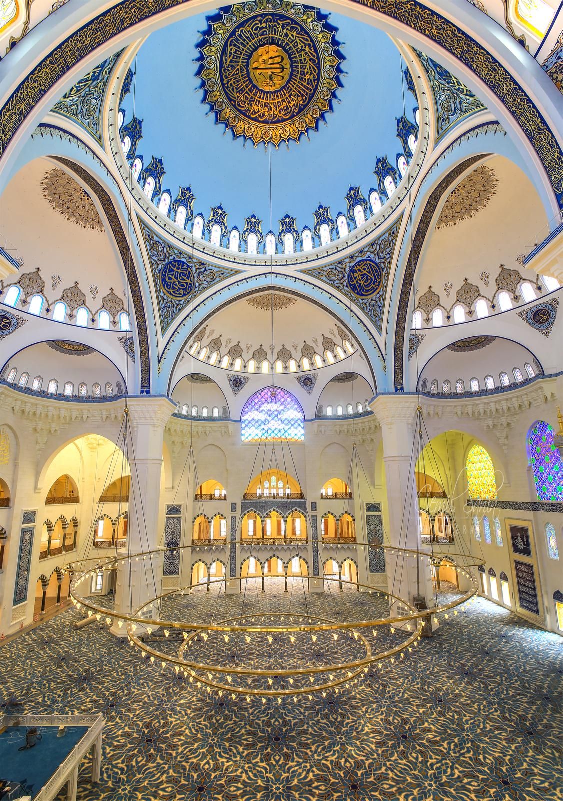 Çamlıca Camii'nin içi ilk defa görüntülendi! 9