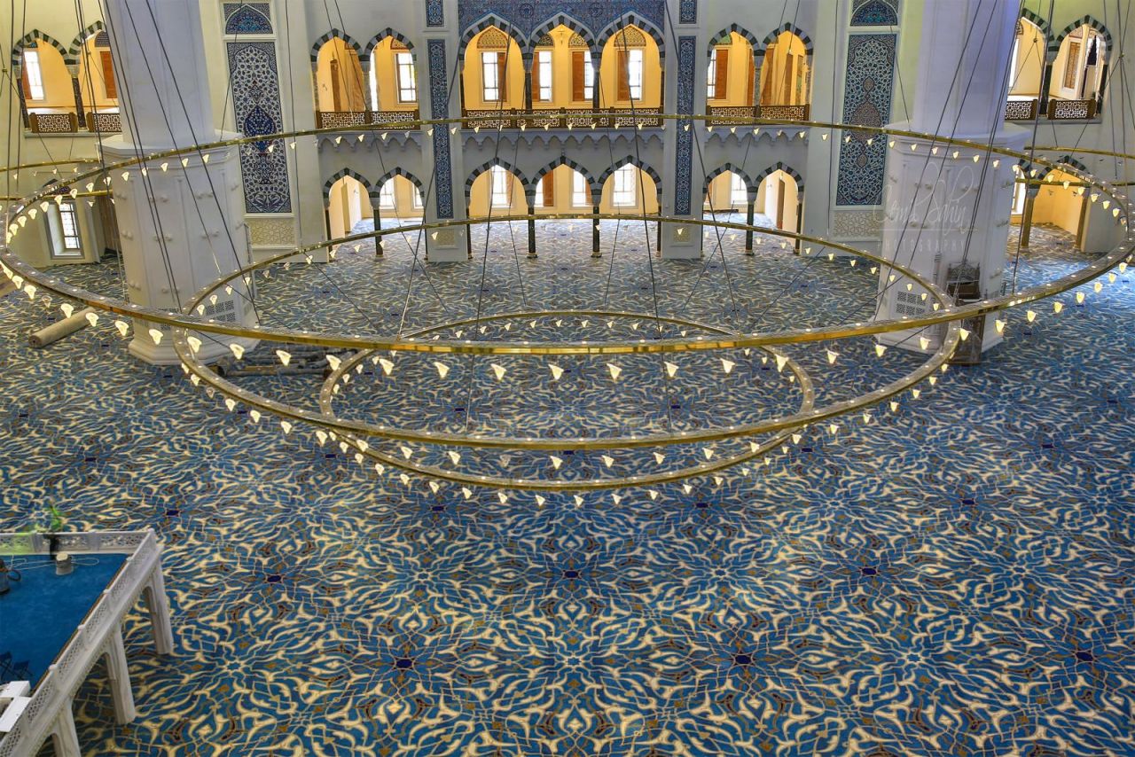 Çamlıca Camii'nin içi ilk defa görüntülendi! 13