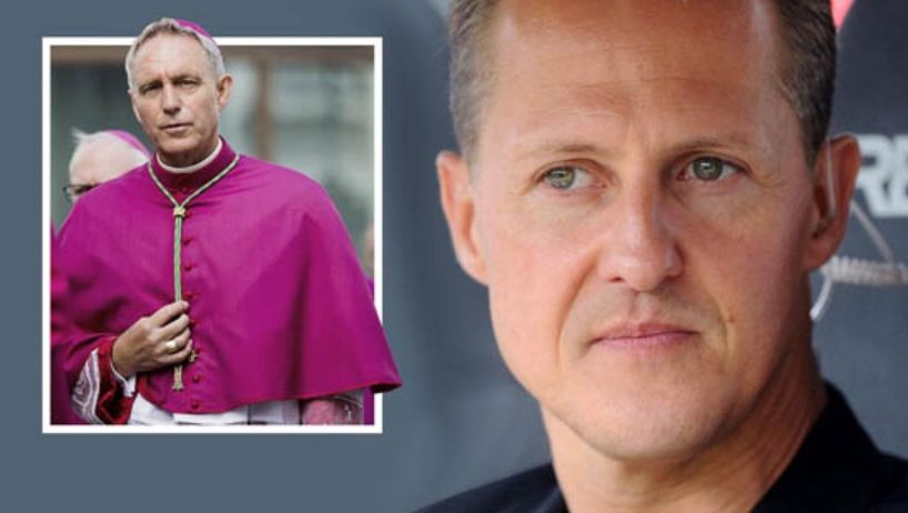 Papa yardımcısı Schumacher’i ziyaret etti! 1