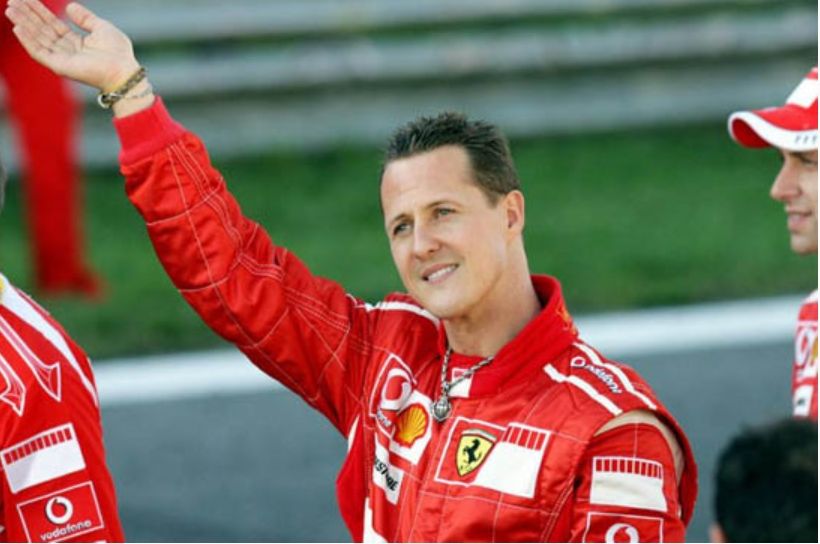 Papa yardımcısı Schumacher’i ziyaret etti! 4