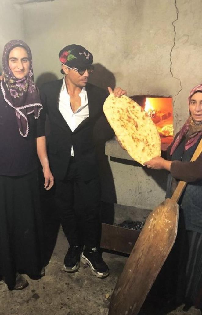 Nusret'ten Erzurum'daki köyüne ziyaret! 8