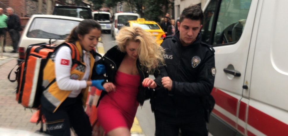 Rus kadına Nişantaşı'nda meydan dayağı! 3