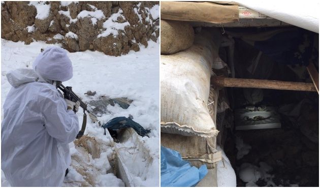 PKK'ya ait 3 odalı sığınak bulundu! 1