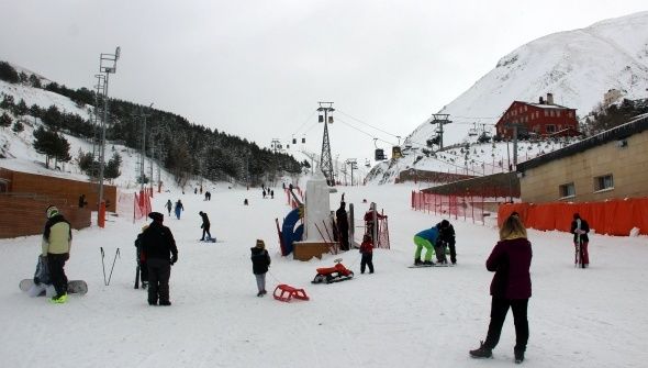 Erzurum'da kartpostallık kar manzaraları! 5
