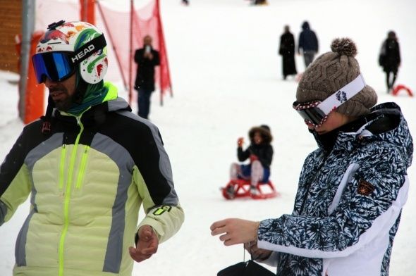 Erzurum'da kartpostallık kar manzaraları! 8