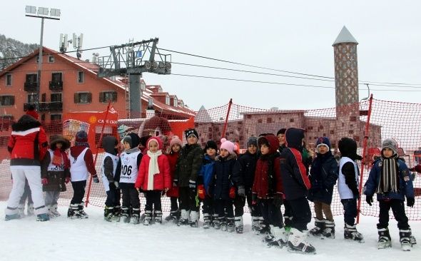 Erzurum'da kartpostallık kar manzaraları! 9