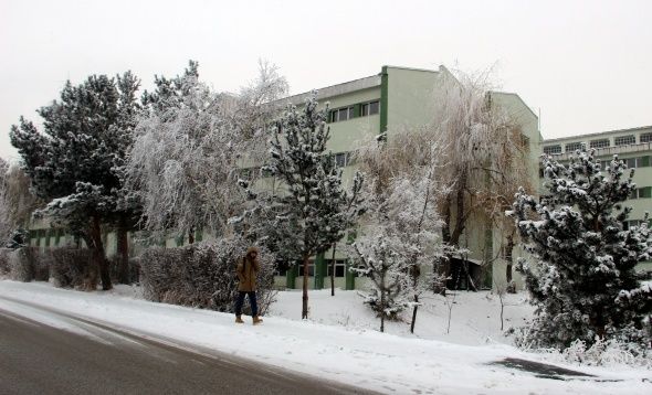 Erzurum'da kartpostallık kar manzaraları! 2