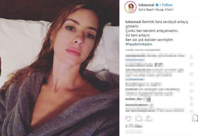 Bornozluluk akımına geç de olsa o da katıldı! 1