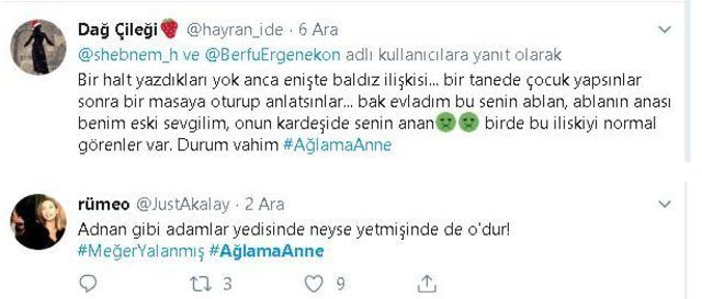 Enişte - baldız aşkı diziye final getirdi! 13