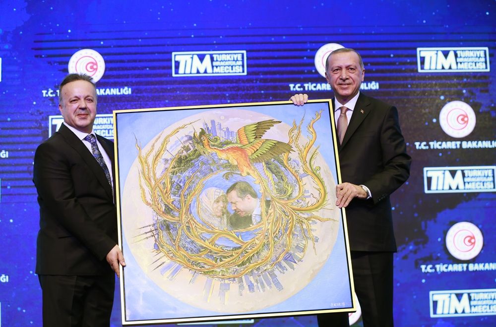 Cumhurbaşkanı Erdoğan'ı duygulandıran hediye... 4