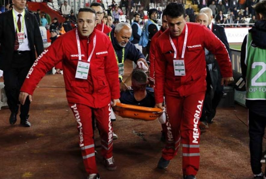 Antalya'da korkutan sakatlık! 2