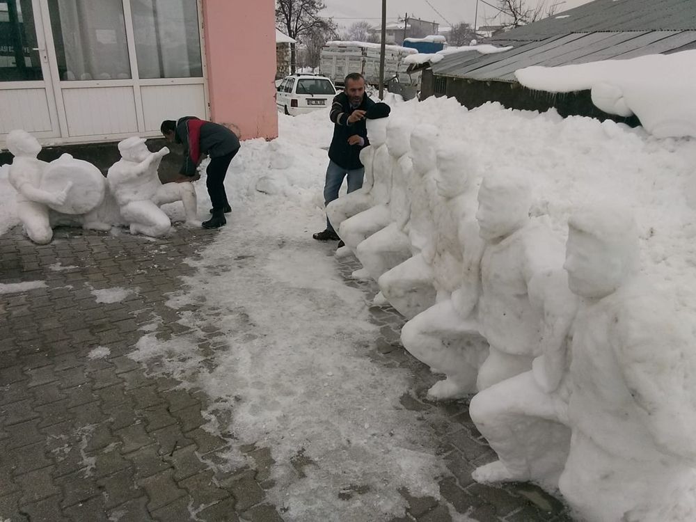 Kardan folklor ekibi yaptı... 2